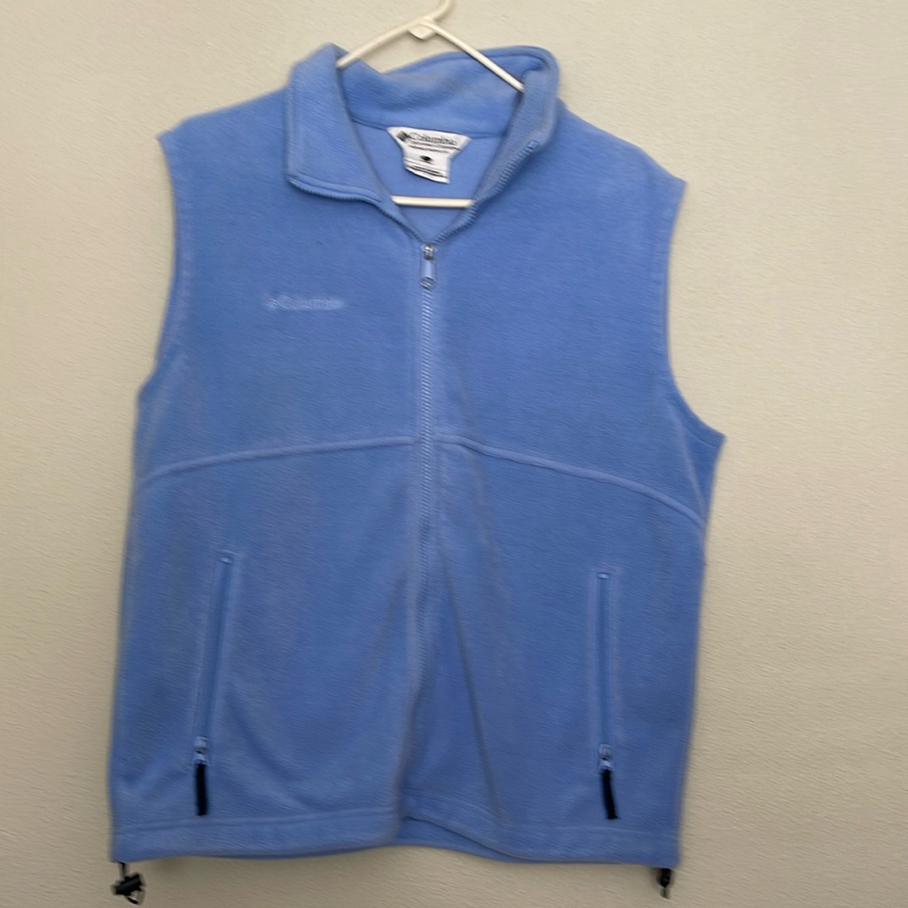 Columbia Sportswear Women’s Vest Sleeveless Large Blue